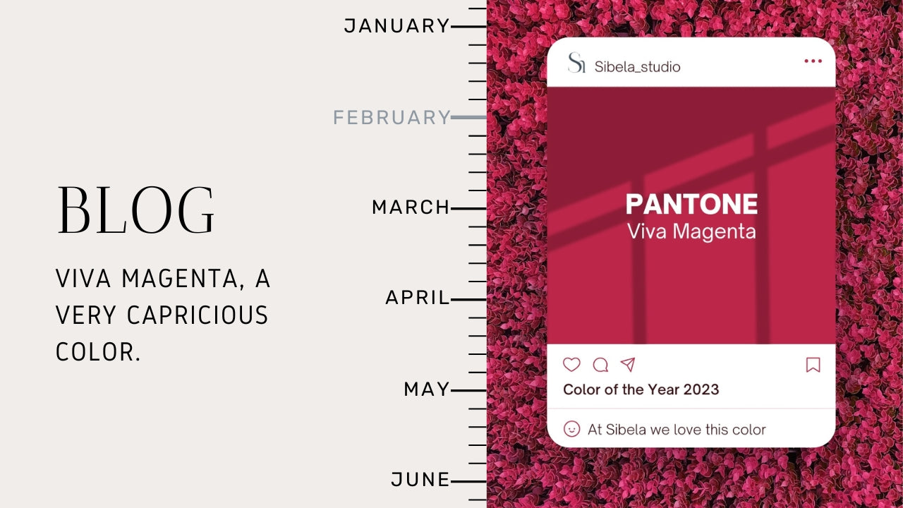 Viva Magenta’, el color 2023 de Pantone, un tono muy caprichoso.