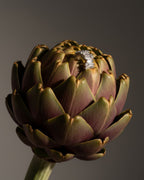 Ear cuff Alba sin perforación, elaborado en base de alta calidad Sibela con chapado en rodio. Sus piedras blancas crean un efecto luminoso y contemporáneo.