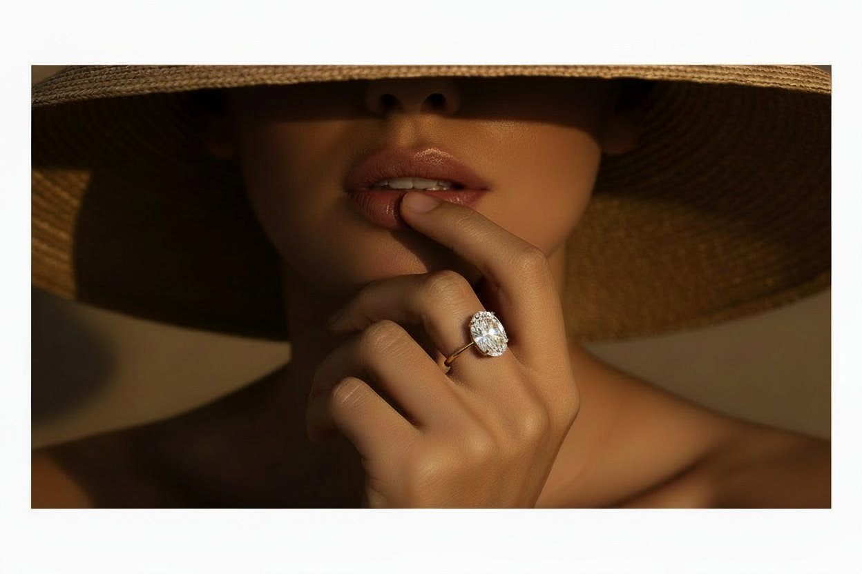 Flapper — diamante incoloro