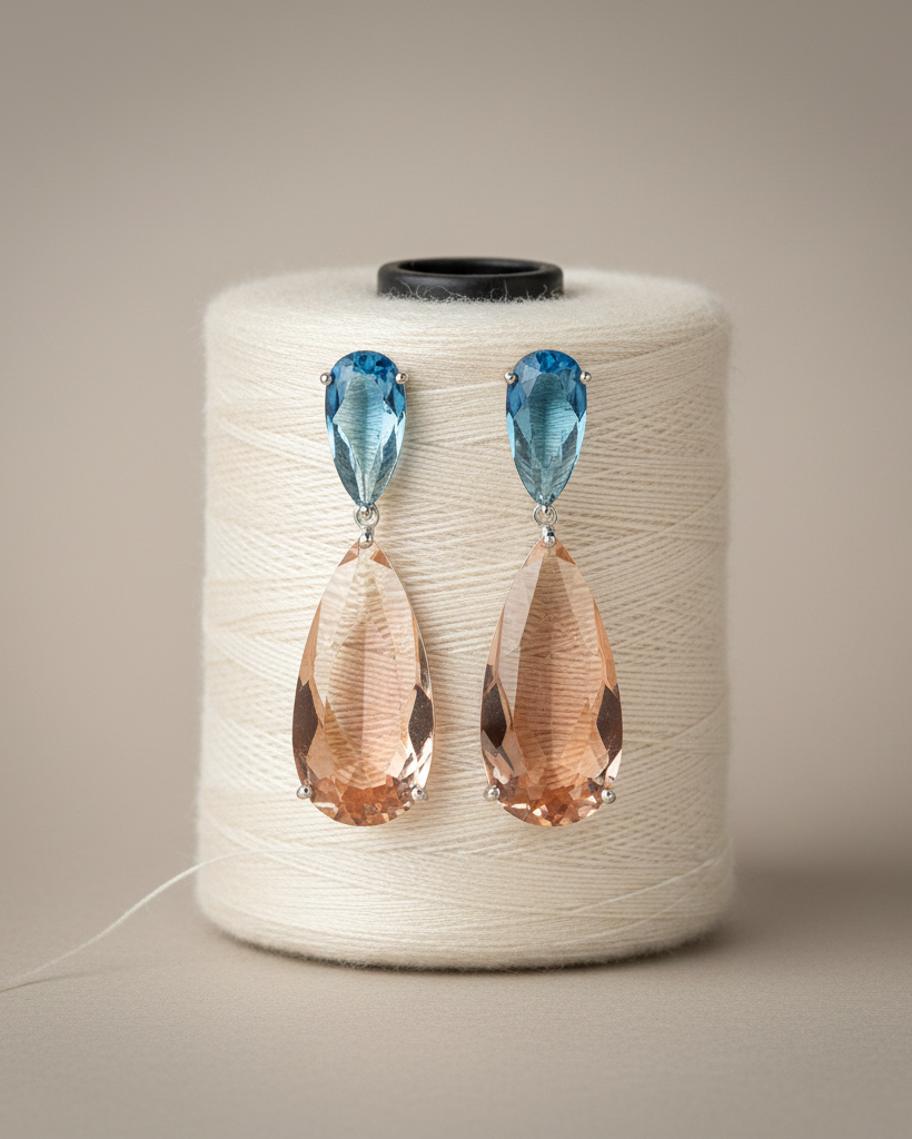Pendientes Juliette de estilo elegante inspirados en looks sofisticados y atemporales.