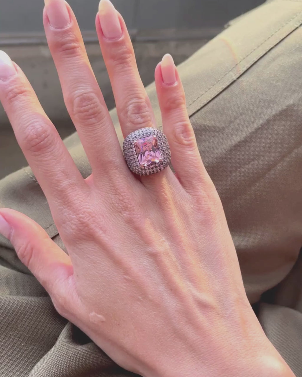 PINK MABEL RING