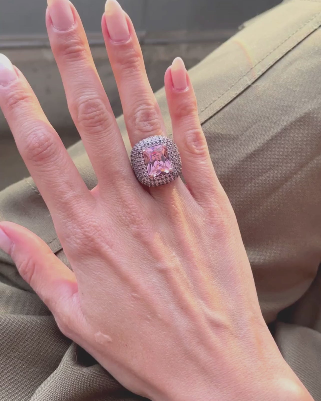 PINK MABEL RING