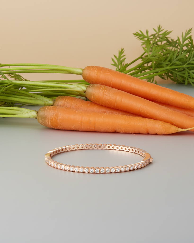 Pulsera Vel de estilo minimalista con circonitas brillantes y diseño moderno.
