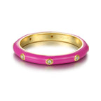ANILLO CAREY ROSA - Sibela Studio