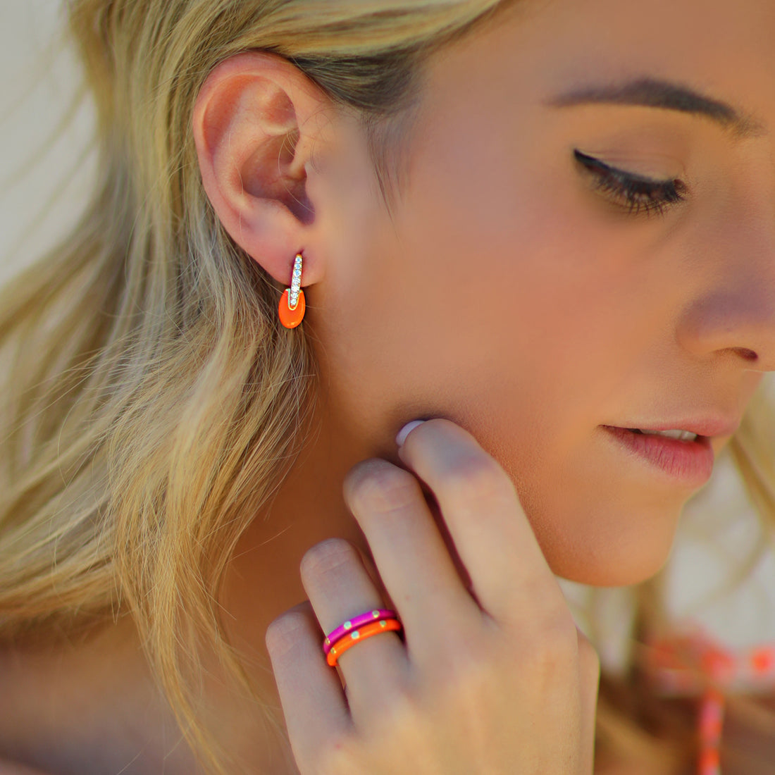 ANILLO CAREY ROSA - Sibela Studio